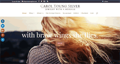Desktop Screenshot of carolyoungsilver.com